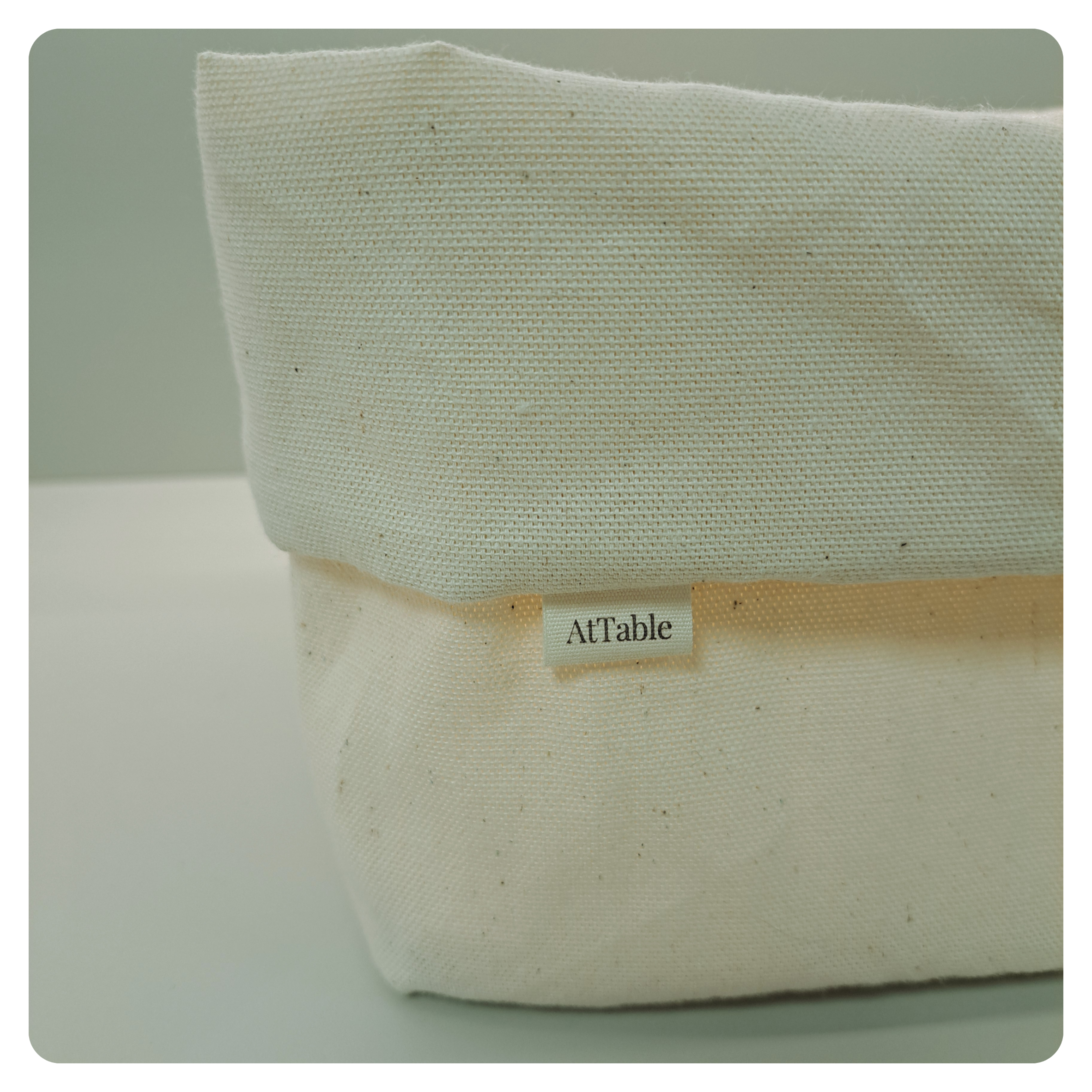 AtTable cotton bread basket 